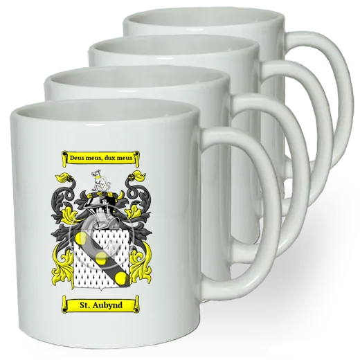 St. Aubynd Coffee mugs (set of four)